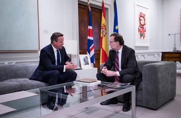David Cameron y Mariano Rajoy se reúnen en el palacio de la Moncloa el pasado 4 de septiembre. Foto: Adam Brown / Crown Copyright (CC BY-NC-ND 2.0)