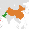 Pakistan and China. Map: Bazonka / Wikimedia Commons (CC BY-SA 3.0)