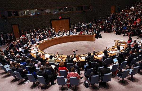 El Consejo de Seguridad de las Naciones Unidas aprueba la resolución 2242 el pasado mes de octubre. Foto: UN Women/Ryan Brown (CC BY-NC-ND 2.0)
