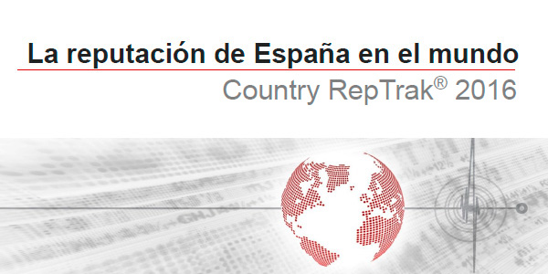 La reputación de España en el mundo. Country RepTrak®2016. Reputation Institute y Real Instituto Elcano