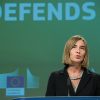 La Alta Representante Federica Mogherini en junio de 2017. Foto: European External Action Service