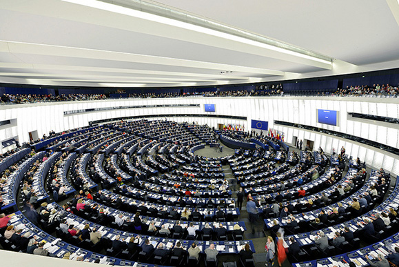 Cámara plenaria del Parlamento Europeo. Foto: © European Union 2014 - European Parliament (CC BY-NC-ND 2.0)