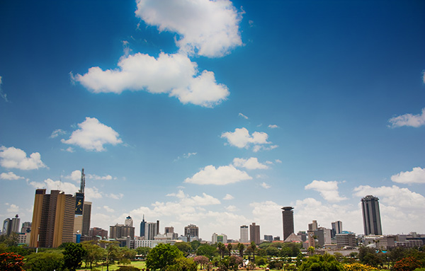 Skyline de Nairobi. Foto: Stephen Martin