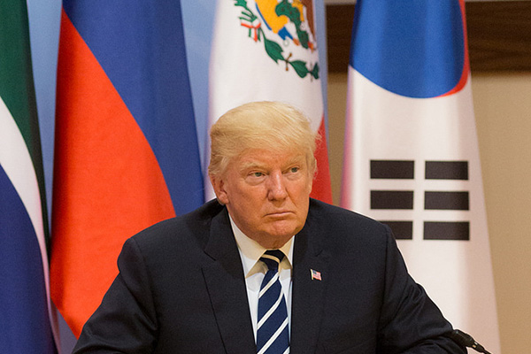 Donald Trump durante la cumbre del G20 en Alemania. Foto: The White House (Dominio Público)