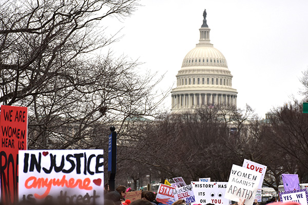 Women’s March on Washington D.C (January 2017). Photo: Amaury Laporte (CC BY-NC 2.0).