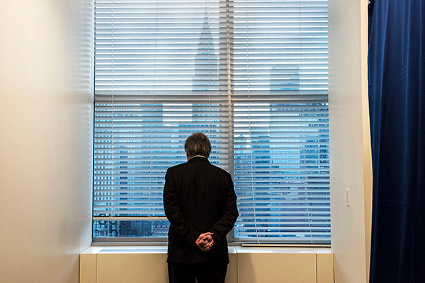 O secretário geral António Guterres na sede da ONU em Nova Iorque o passado setembro. Foto: UN Photo/Kim Haughton (CC BY-NC-ND 2.0)