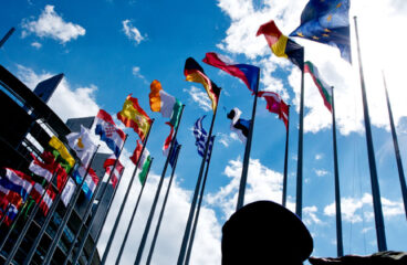 European defence should not be the casualty of ‘the Great Lockdown’. The EU flags in Strasbourg. Photo: © European Union 2014 - European Parliament (CC BY-NC-ND 2.0)