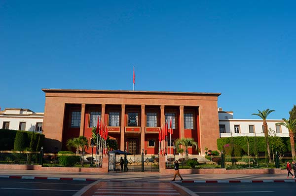 Morocco's Parliament building in Rabat. Photo: Pedro (CC BY 2.0)