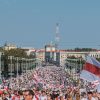 Lo que hay que saber sobre las protestas en Bielorrusia. Protestas en Agosto 2020 en Minsk (Bielorrusia). Foto: Homoatrox (CC BY-SA)
