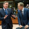 David Cameron y Donald Tusk hablan durante una reunión del Consejo Europeo el pasado diciembre. Foto: European Council (CC BY-NC-SA 2.0)