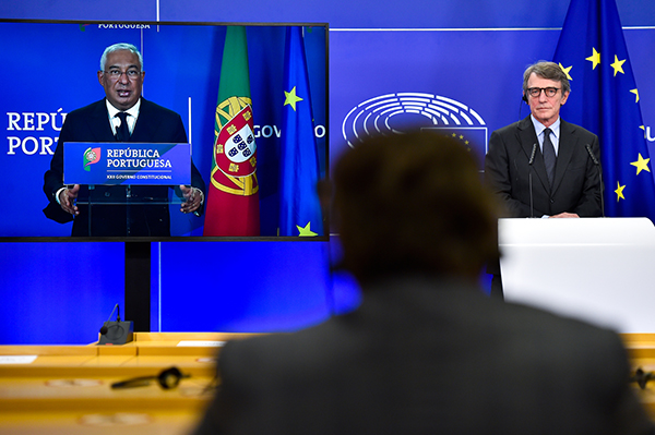 The Portuguese Presidency: striking the balance between unfinished business and leaving its own mark. Press conference on the priorities of the Portuguese Presidency of the Council. Photo: Eric Vidal – EP / © European Union, 2020