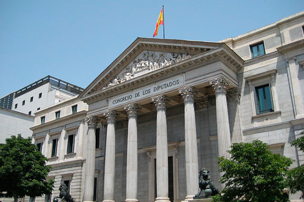 Congreso de los Diputados, Madrid. Foto: tunguska (CC BY 2.0).
