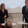 Federica Mogherini (Alta representante de la UE para Asuntos Exteriores y Política de Seguridad) y Jens Stoltenberg (Secretario general de la OTAN) en la inauguración del EU Hybrid CoE. Foto: European External Action Service (CC BY-NC 2.0)