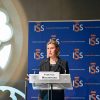 Federica Mogherini ofrece un discurso en la conferencia anual UEISS, organizada por el Institute for Security Studies en abril. Foto: European External Action Service (CC BY-NC 2.0)