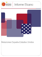 Informe Elcano 27. Relaciones España-Estados Unidos. Real Instituto Elcano, 2020