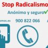 Imagen de la campaña Stop Radicalismos del Centro de Coordinación de Información sobre Radicalización (CCIR), vía Ministerio del Interior. Blog Elcano