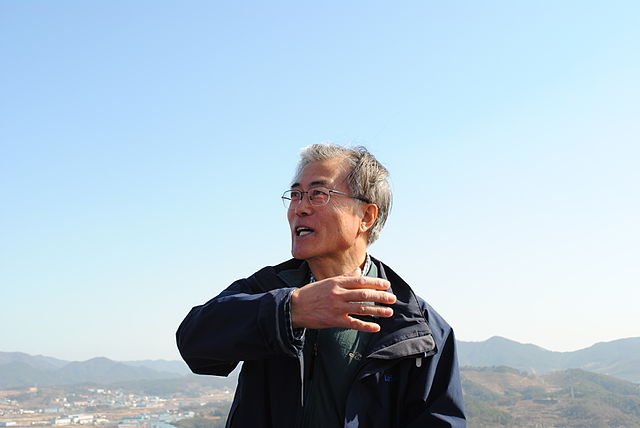 Moon Jae-in, nuevo presidente de la República de Corea. Foto: Mimacds en Korean Wikipedia vía Wikimedia Commons (CC BY-SA 3.0 o GFDL). Blog Elcano