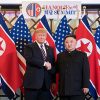 Donald J. Trump and Kim Jong-un at the Sofitel Legend Metropole hotel in Hanoi, for their second summit meeting (27/2/2019). Photo: Official White House Photo by Shealah Craighead (Wikimedia Commons / Public domain).