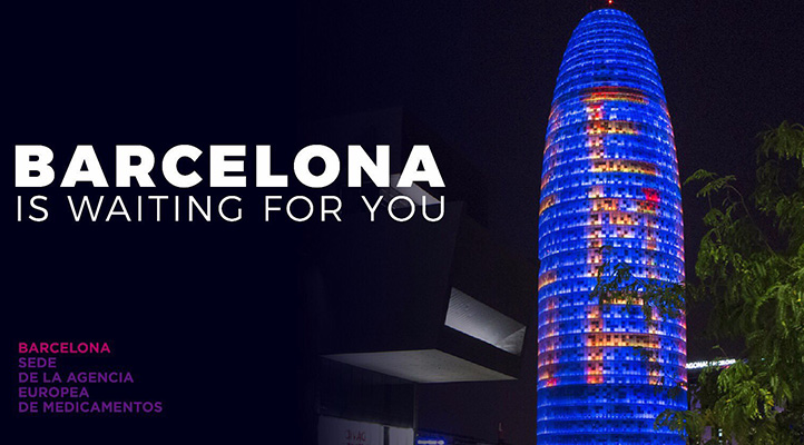 Solidaridad europea por Cataluña. Imagen de la campaña BCN4EMA vía @BCN4EMA. Blog Elcano