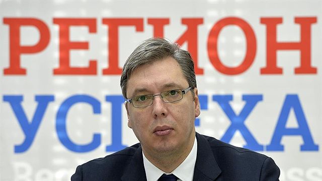 Elecciones en Serbia 2016. Aleksandar Vučić, actual primer ministro. Foto: Zoran Žestić / Wikimedia Cominos. Licencia Creative Commons Reconocimiento-CompartirIgual-Internacional. Blog Elcano