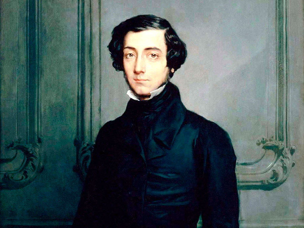 Retrato de Alexis de Tocqueville realizado por Théodore Chassériau en 1850. Foto: Colección del Palacio de Versalles (Wikimedia Commons / Dominio público). Blog Elcano