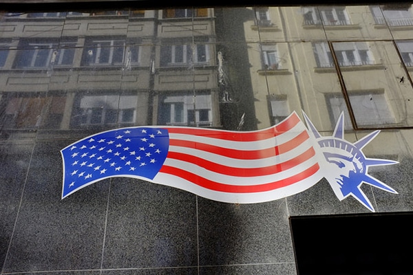 «America First» undermines the West. Photo: David Santaolalla (CC BY 2.0). Elcano Blog