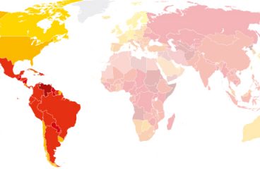 Índice de la Percepción de la Corrupción 2015 en las Américas. Fuente: Blog Space for Transparency - Transparency International. Blog Elcano