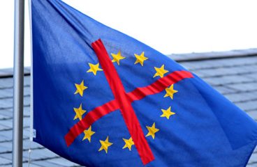 Spanish elections on 26 June: Have Spaniards fallen out of love with Europe? "Anti-EU" flag. Photo: EU Exposed via Flickr. Creative Commons License Attribution 2.0 Generic. Elcano Blog