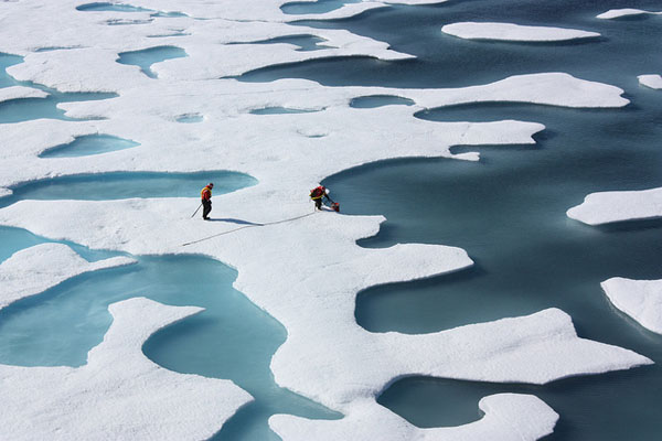 Arctic Sea Ice. NASA Goddard Space Flight Center. Credit: NASA/Kathryn Hansen. CC 2.0. Elcano Blog