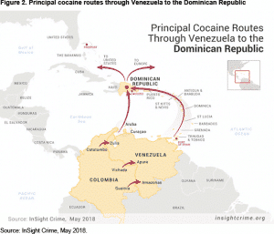Shifting trafficking routes for illicit narcotics and the importance of ...