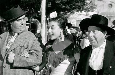 Fotograma de la película "Bienvenido Mr. Marshall", de Luis García Berlanga.