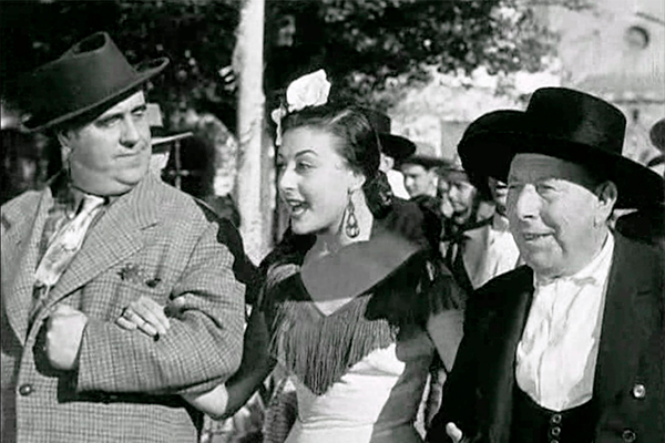 Fotograma de la película "Bienvenido Mr. Marshall", de Luis García Berlanga.