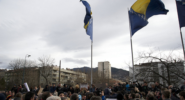 Bosnia protests 2014. Blog Elcano