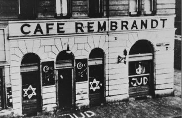 Cafe Rembrandt, Viena (Austria). Holocaust Encyclopedia - Elcano Blog