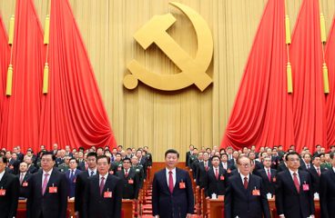 Xi Jinping en el 19º Congreso del Partido Comunista Chino. Foto: Xinhua. Blog Elcano