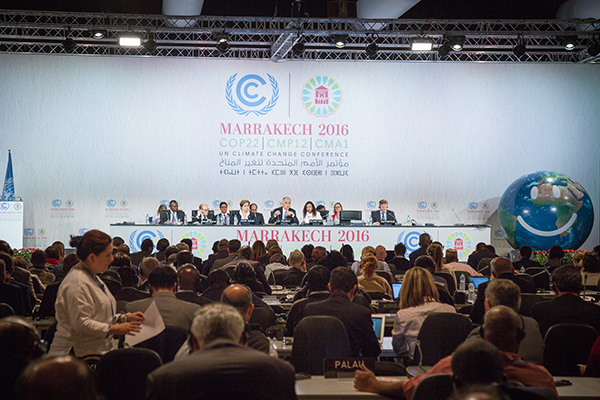 COP22 closing day plenary. Photo: UN Climate Change (CC BY 2.0)
