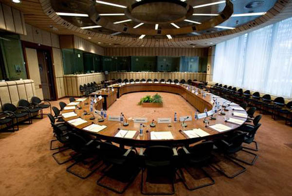 Meeting room. The Council of the EU. Elcano Blog