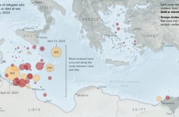 What’s Behind the Surge in Refugees Crossing the Mediterranean Sea / The New York Times. Blog Elcano