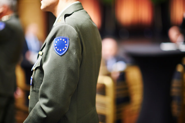 European Defence. EDA Annual Conference (2015). Photo: © European Defence Agency / Flickr. Elcano Blog