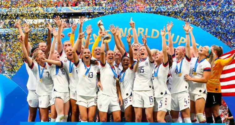 Selección de EEUU, campeona de la Copa Mundial de Fútbol Femenino de la FIFA 2029. Foto: appaIoosa (CC BY-NC-ND 2.0). Blog Elcano