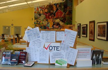 EEUU: la resolución del enigma electoral. Elections 2012 Display. Foto: Pesky Librarians / Flickr (CC BY-NC-ND 2.0). Blog Elcano