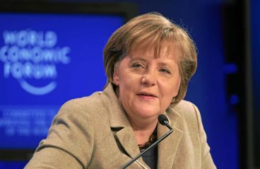 Angela Merkel en el Foro Económico Mundial en Davos, Suiza (2011). Foto: World Economic Forum (CC BY-NC-SA 2.0). Blog Elcano