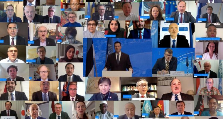 Which multilateralism for Cyber Norms? Group photo of the Estonia’s UNSC Presidency: Cyber Stability, Conflict Prevention and Capacity Building. Photo: Estonian Foreign Ministry (CC BY 2.0). Elcan Blog
