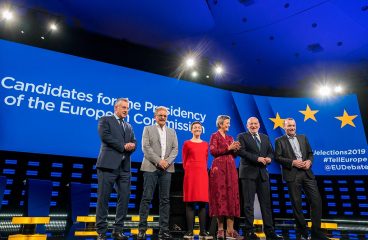 Debate de los candidatos y candidatas a la presidencia de la Comisión Europea en las elecciones europeas 2019. Foto: © European Union 2019 – Fuente: EP (CC-BY-4.0). Blog Elcano