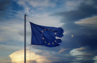 European Union flag. Photo: Theophilos Papadopoulos / Flickr. CC BY-NC-ND 2.0. Elcano Blog