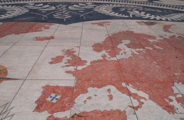 Europa, la zona con mayor potencial para la internacionalización de la economía española. Imagen de mapa de Europa en Lisboa. Foto: leo gonzales (CC BY 2.0). Blog Elcano
