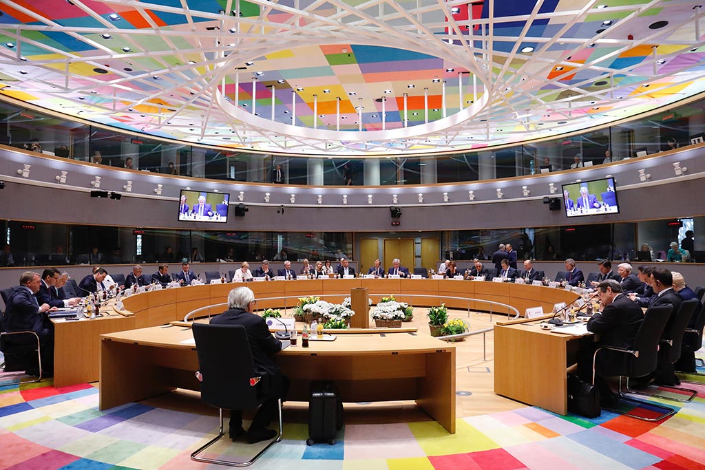 Runión plenaria del Consejo Europeo en Bruselas (20/6/2019). Foto: ©European Union. Blog Elcano