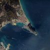 Vista satélite de Gibraltar. Foto: NASA's Marshall Space Flight Center (CC BY-NC 2.0)