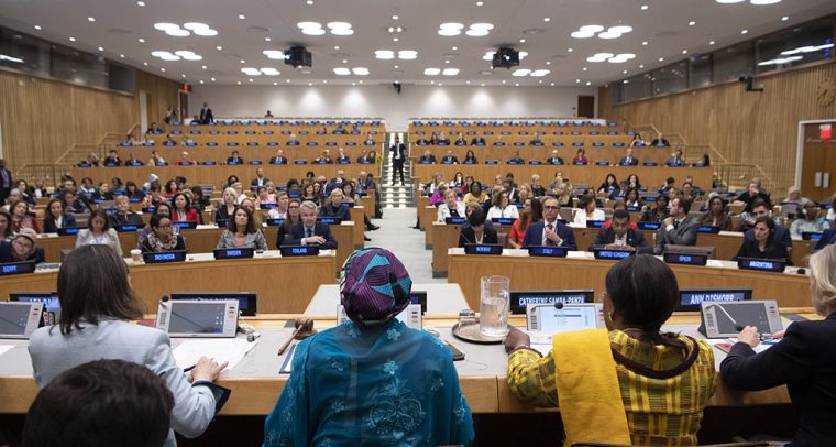 Evento de lanzamiento de la Alianza Global de Mujeres Mediadoras en la ONU (26/9/2019). Foto: UN Photo/Eskinder Debebe