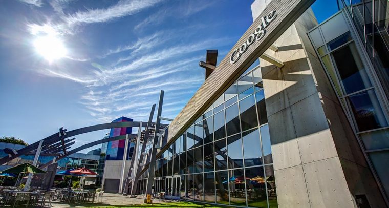 ‘Tasa Google’, una ocasión perdida para la UE. Sede principal de Google, también conocida como Googleplex, en Mountain View. Foto: Robbie Shade (CC BY 2.0).